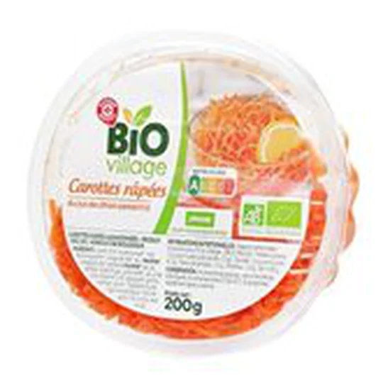 Carottes râpées Bio