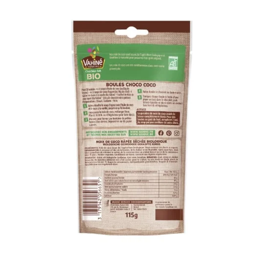 Noix de coco râpée Bio