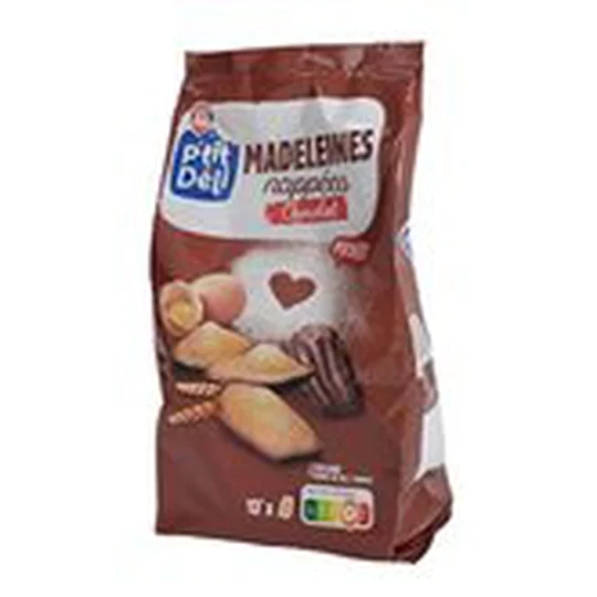Madeleine Coquilles napées chocolat