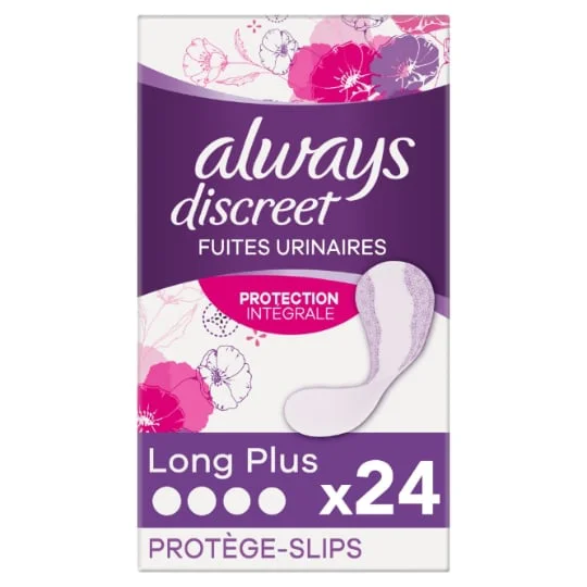 Protèges Slips Pour Fuites Urinaires Long Plus