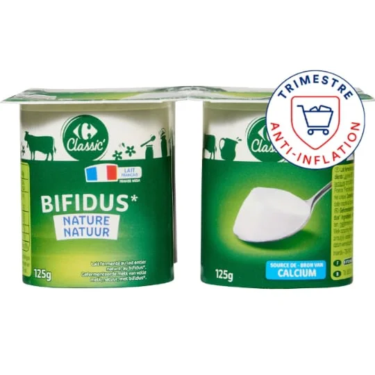 Yaourt bifidus nature