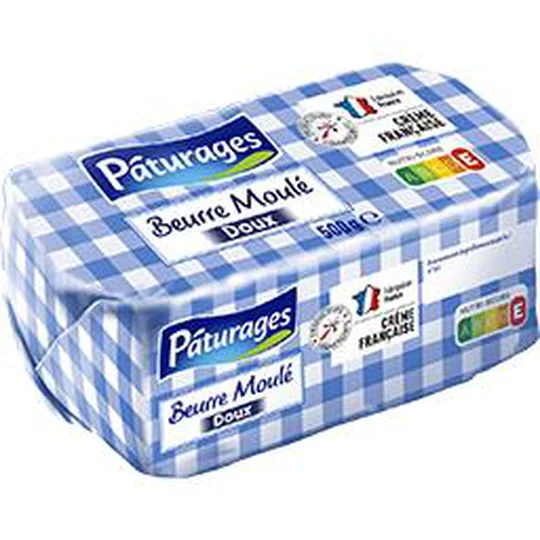 Beurre moulé doux