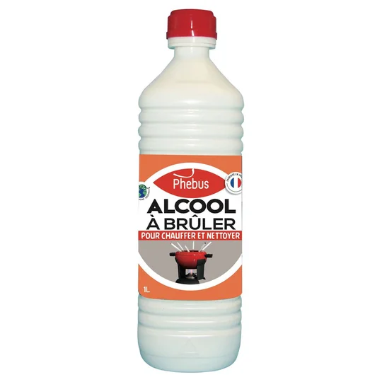 Alcool à brûler pour nettoyer