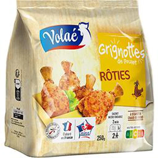 Grignottes de poulet rôties