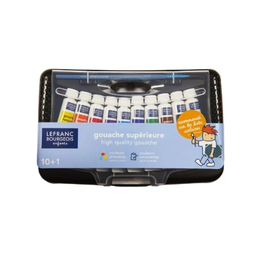 Tube de peinture + pinceau