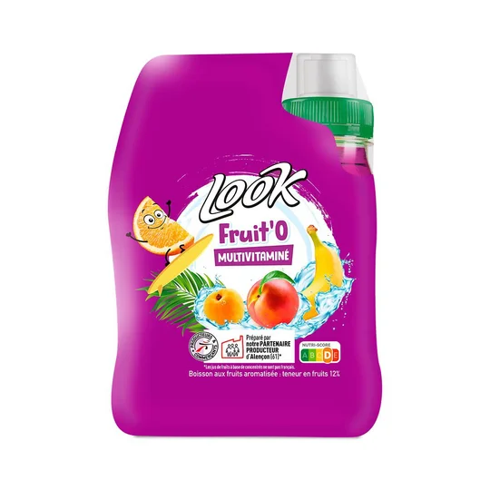 Boisson Fruit'O multivitaminé