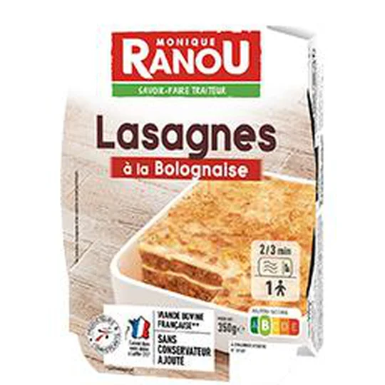 Lasagnes à la bolognaise