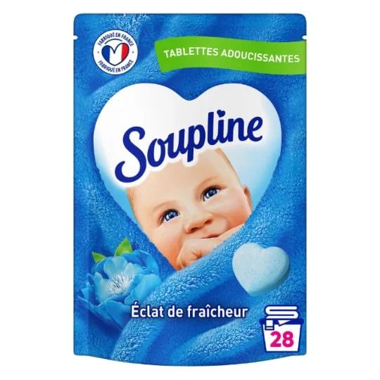 Adoucissant Tablettes Coeurs Éclat De Fraîcheur