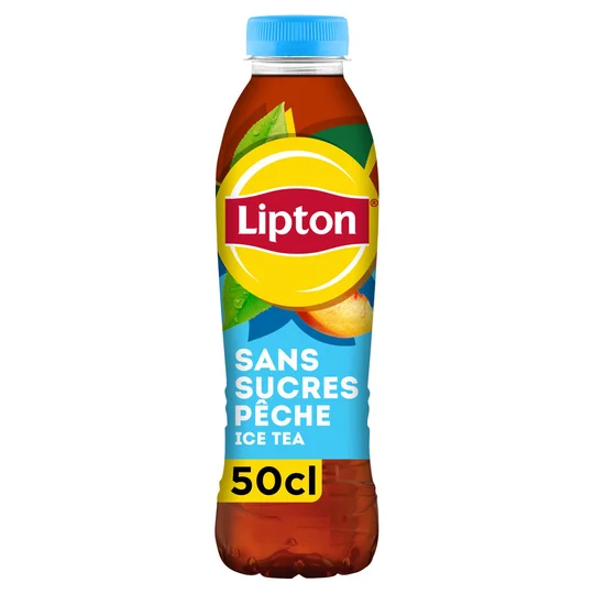 Boisson Ice Tea à base de thé saveur pêche zéro sucres