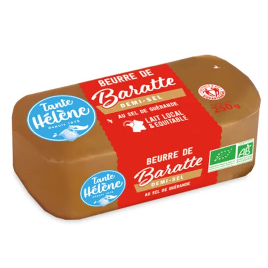 Beurre De Baratte Demi-Sel Bio