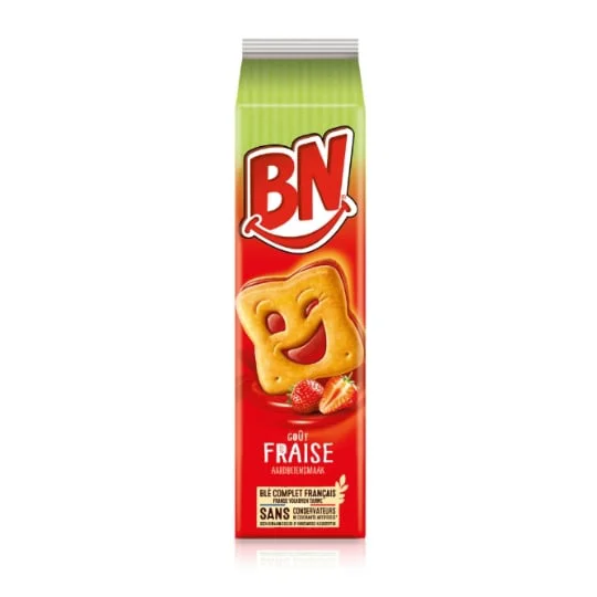 Biscuits goût fraise