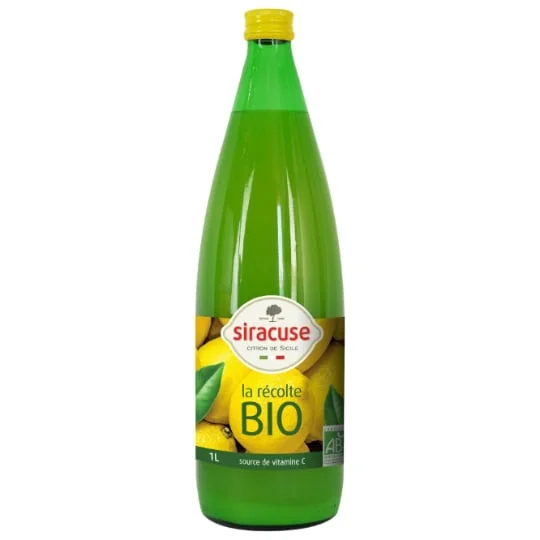 Jus de citron bio