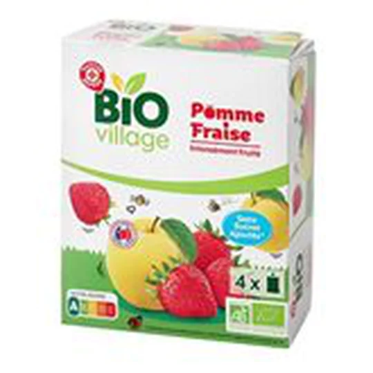 Gourdes Pomme Fraises Bio
