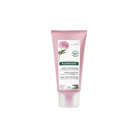 Après-shampoing apaisant et anti-irritant à la pivoine