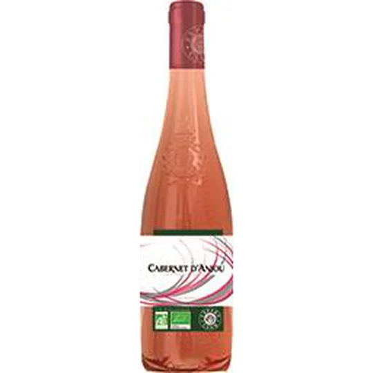 Bio, Cabernet d'Anjou, AOP, vin rosé