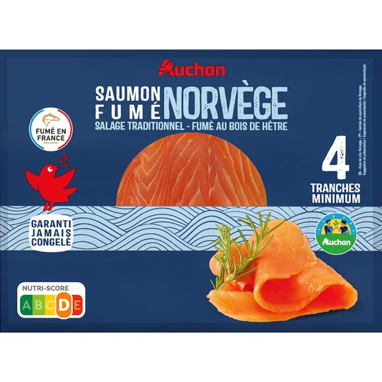 Saumon fumé de Norvége