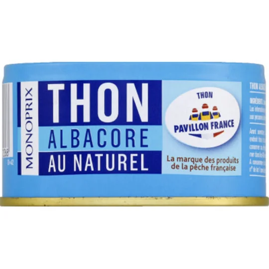 Thon albacore au naturel