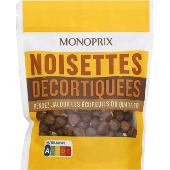 Noisette décortiquées