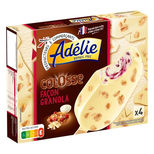 Colosse - Glace façon granola