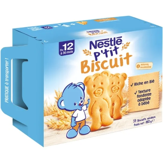 Biscuits pour bébé de 12 à 36mois
