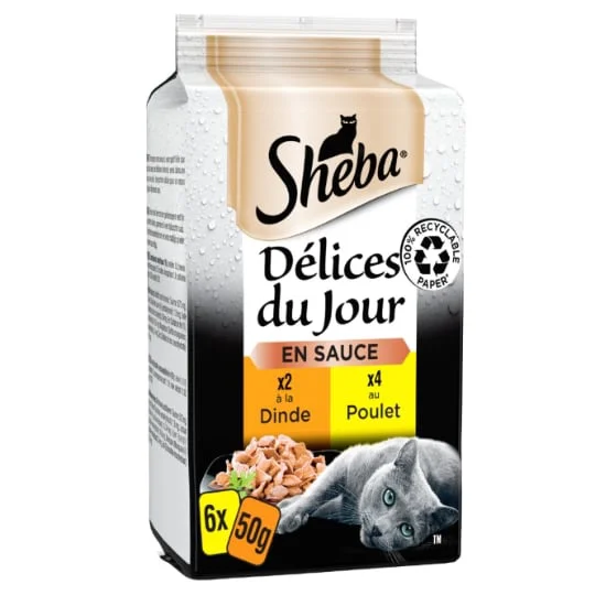 Pâtée pour chat à la volaille