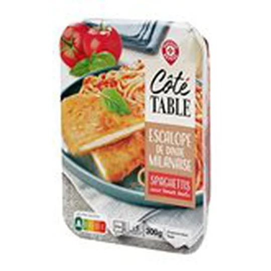 Escalope milanaise Coté Table