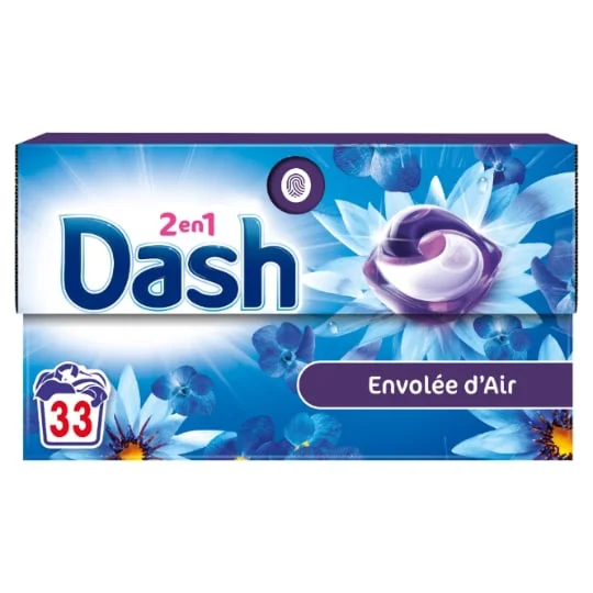 Capsules Lessive tout en 1 Détergent Envolée d'Air