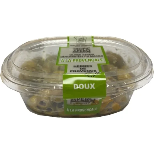 Olives vertes dénoyautées Provençale
