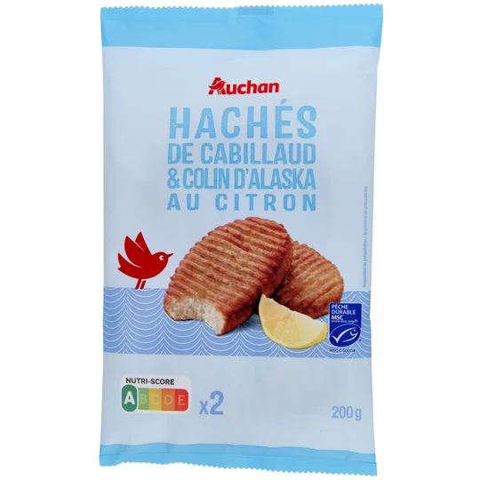Hâché de cabillaud MSC
