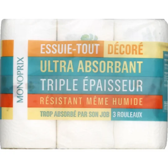 Rouleaux Essuie-Tout Décorés X3