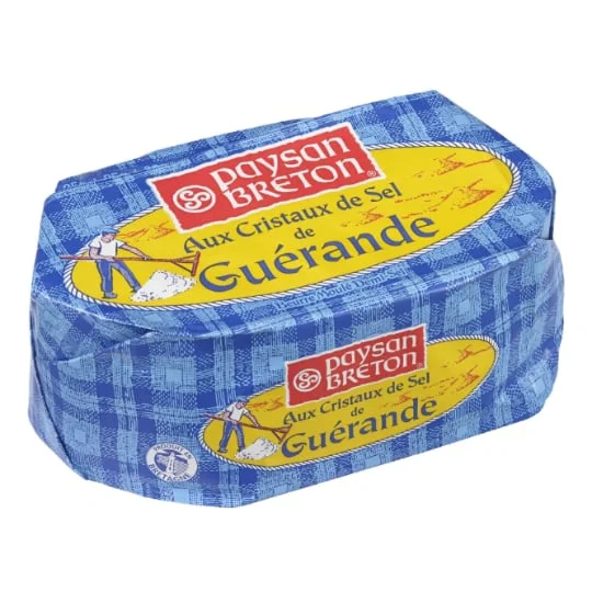 Beurre Demi-sel Moulé Aux Cristaux de Sel de Guérande