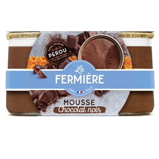 Mousse chocolat noir