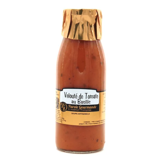 Velouté de tomate au basilic
