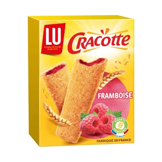 Biscottes fourrées à la framboise