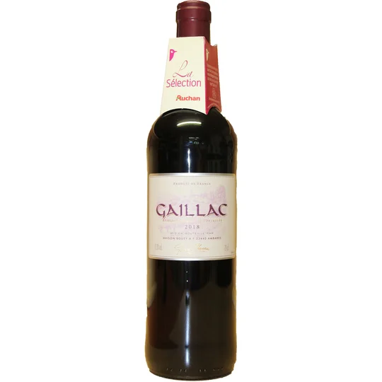 Vin rouge AOP Gaillac