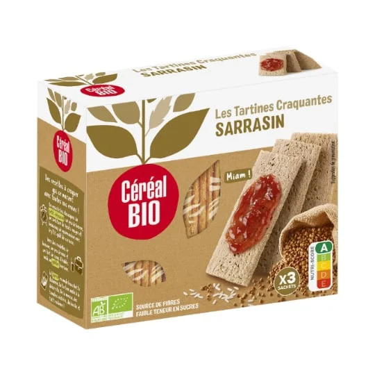 Tartines craquantes sarrasin
