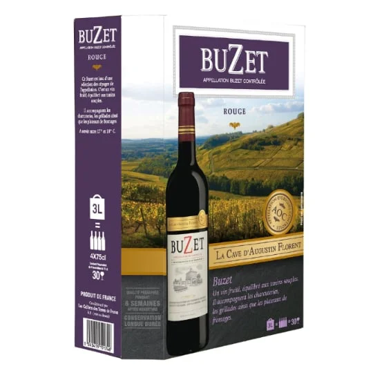 Vin Rouge Sud Ouest AOP Buzet
