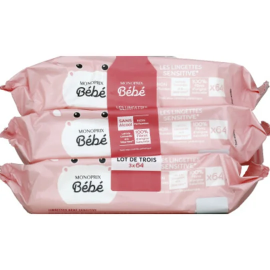 Les Lingettes Sensitive