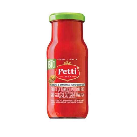 Il Prégiato, Purée De Tomates Datterini À La Truffe Blanche, Bio