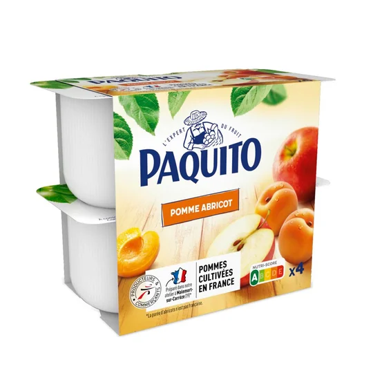 Spécialité de fruits pomme abricot