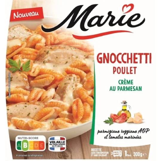 Gnocchetti poulet crème au parmesan