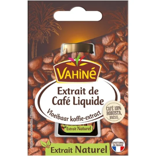 Extrait de café liquide