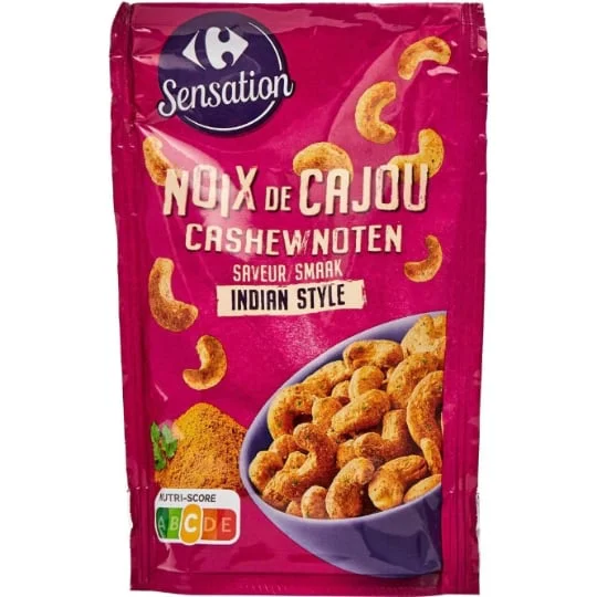 Noix de cajou saveur Indian Style