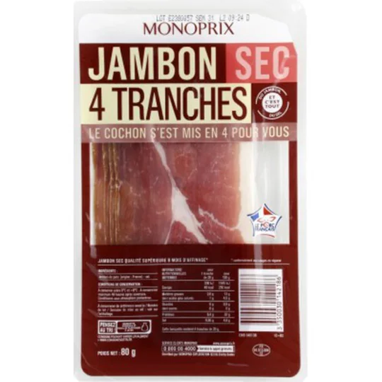 Jambon sec