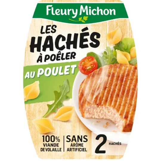Haché de poulet grillé