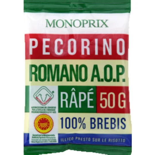 Pecorino Romano râpé AOP