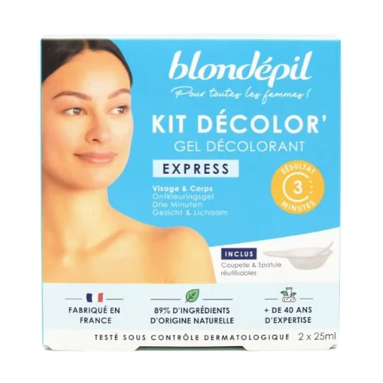Gel décolorant visage