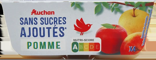 Spécialité pomme sans sucres ajoutés