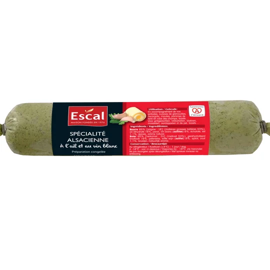 Spécialité alsacienne au beurre d'ail et vin blanc