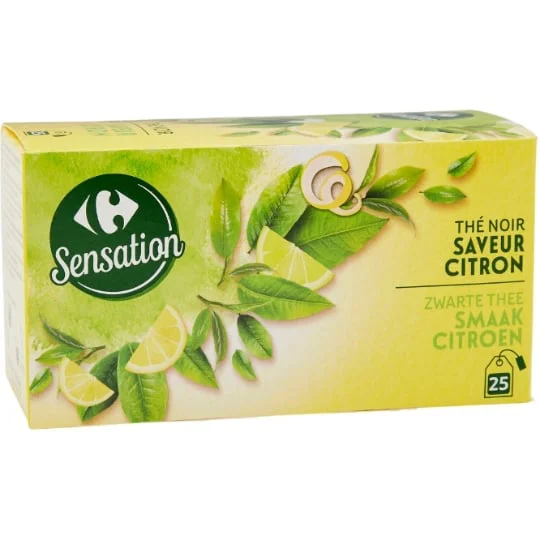 Thé noir citron